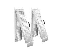 Rampes d'accès pliables 186 cm argent