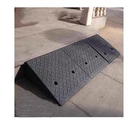 Rampes d'allée portables et robustes en caoutchouc antidérapant pour camions, camping-cars, quais de chargement et garages. Design durable 100,1 x 24,9 x 7,1 cm