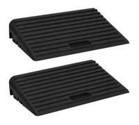Rampes de bordure - vidaXL - Caoutchouc - 50x30x11 cm - Antidérapant - 10 tonnes