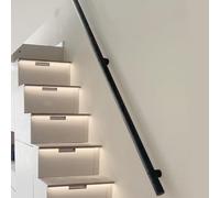 Rampes de main courante pour intérieur/extérieur - Barre de support antidérapante pour murs (0,3 m, 1,4 m, 2,7 m, 3,9 m, 6 m) - Rampe murale robuste (L 160 cm) pour plus de sécurité et d'accessibilité