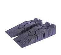 Rampes de nivellement pour Camping-Car Rampe de travail antidérapante robuste de 900 mm de long, capacité de 2500 kg, for vidange d'huile, réparation, entretien, cric, outils de levage(A pair)