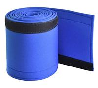 Rampes de piscine Rampe de piscine 31,5 x 31,5 pouces Poignée en acier inoxydable 304 Rampe d'escalier de piscine avec couvercle de poignée bleue Main courante à 4 courbures for piscines creusées de s