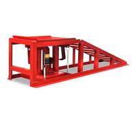 Rampes de réparation auto - vidaxl - 2 pcs - Rouge - Acier - 115x32x31 cm - Capacité 2 tonnes