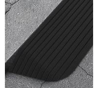 Rampes de seuil 2 pcs 110x32x3,8 cm Caoutchouc Noir G