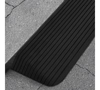 Rampes de seuil 2 pcs. 110x41x5 cm caoutchouc