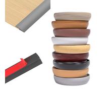 Rampes de Seuil en PVC, Barre de Seuil Adhesive, Bandes de Transition au Sol Autocollantes, Profil de Compensation de Réglage en Hauteur Rattrapage Niveau(Gray,5mm x 3.3ft)