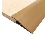 Rampes de seuil en PVC,Barre de Seuil,Réducteurs de Seuil,Bandes de Transition au Sol Autocollantes,Profil de Compensation de Réglage en Hauteur Rattrapage Niveau,Rail de Transition,100cm×1cm