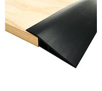 Rampes de seuil en PVC,Barre de Seuil,Réducteurs de Seuil,Bandes de Transition au Sol Autocollantes,Profil de Compensation de Réglage en Hauteur Rattrapage Niveau,Rail de Transition,100cm×2cm