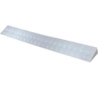 Rampes De Seuil Portables, 3-9 Cm De Haut, Rampes De Trottoir Intérieures, Rampe De Trottoir Antidérapante pour Robot De Balayage De Scooter en Fauteuil Roulan, Grå, 100x10x4cm/39x4x1.6in