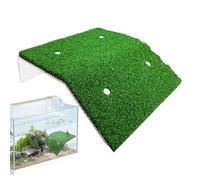 Rampes de tortues pour aquarium - Quais à tortues coudées, décoration d'aquarium pour tortues | Rampe de tortue compacte pour animaux de compagnie