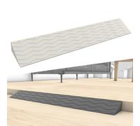 Rampes de trottoir en caoutchouc, rampes de seuil, rampes portables pour fauteuil roulant - tapis de transition de porte, rampe de trottoir avec surface antidérapante pour une utilisation in
