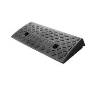Rampes de Trottoir en polypropylène, rampes de seuil Lourdes légères Portables pour Auto, Planche à roulettes, Fauteuil Roulant, vélo, Hangar, Garage, allée, gouttière, Chargement Noir 50x27x7cm