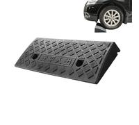 Rampes de Trottoir légères Portables, rampes Bordure seuil en Plastique Robustes pour l'allée, Quai Chargement, Trottoir, Voiture, Scooter, vélo, Moto, Fauteuil Roulant Noir 50x27x7cm