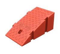 Rampes de Trottoir Portables, rampes de seuil légères, rampes en Plastique Robustes for allées, quais de Chargement, trottoirs, Voitures, Scooters, remorques, camions, vélos (25 x 40 x 16 cm)