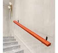 Rampes d'escalier en Bois Massif, Rampe d'escalier en Bois Naturel, Barre d'appui Simple et Moderne for Bars(13ft)