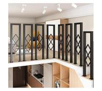 Rampes D'escalier Intérieures, Rampes Modernes en U pour Marches Extérieures, Rampe D'escalier Industrielle en Fer Forgé, pour Véranda, Jardin, Loft, Couloir, 1 Pièce(Zwart,95cm(37.4"))