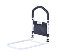 Rampes pour personnes âgées avec lumières de 50 à 57 cm - Modèles de levage réglables en hauteur - Pour personnes âgées - Aide à se lever - Rampe auxiliaire pour lit de personnes âgées - Garde-corps
