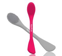 RamPula Brosse de nettoyage en silicone pour le visage - Élimine les points noirs, l'acné, le massage du visage, l'applicateur, la spatule, le masque de boue, le bricolage, la crème, le nettoyage du
