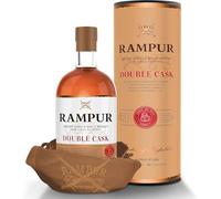 RAMPUR - Double Cask - Single Malt Whisky - 45% Alcool - Origine : Inde/Uttar Pradesh - Bouteille 70 cl