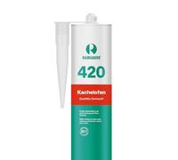 RAMSAUER 420 Poêle en faïence (anthracite) - Cartouche de 310 ml, joints de poêle en faïence et de plaques de four en granit, joints de raccordement de carrelage (carreaux) pour la maçonnerie