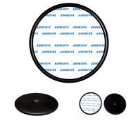 Ramtech Disque de montage adhésif 3M pour tableau de bord 80 mm pour GPS à ventouse Compatible avec Garmin Dezl 760 LM LMT, Dezl 770 LMTHD, Dezl 780 LMT-S, Dezl OTR 700, DezlCam 785 LMT-S, DMD80