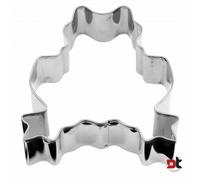 Rana Découpe Pâte 8x8 Cm Acier Inox Sambonet Paderno | Formes Biscuits