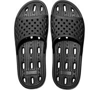 Ranberone Chaussons de Bain Femmes Antidérapant Sandales de Douche Claquettes de Plage et Piscine Noir 40 EU