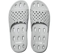 Ranberone Claquette de Douche pour Femmes Chaussures de Plage et de Piscine Antidérapantes Pantoufles d'été Chaussures de Maison Légères et Confortables pour Unisexe Gris 44 EU
