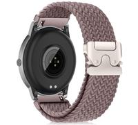 RanBluu 22mm Nylon Bracelet pour Amazfit Balance 2/Bip 6/Bip 5/5 Unity/GTR 47mm/GTR 4/GTR 3 Pro, Bande de Sports Remplacement, Bracelet de Tressé Réglable pour Hommes et Femmes(22mm, Violet)