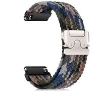 RanBluu 22mm Nylon Bracelet pour Amazfit Balance 2/Bip 6/Bip 5/5 Unity/GTR 47mm/GTR 4/GTR 3 Pro, Bande de Sports Remplacement, Bracelet de Tressé Réglable pour Hommes et Femmes(22mm, Couleur#1)