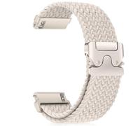 RanBluu 22mm Nylon Bracelet pour Amazfit Balance 2/Bip 6/Bip 5/5 Unity/GTR 47mm/GTR 4/GTR 3 Pro, Bande de Sports Remplacement, Bracelet de Tressé Réglable pour Hommes et Femmes(22mm, Blanc)