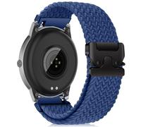 RanBluu Bracelet en Nylon de 22 mm 20 mm, Bande de Sports Remplacement, Bracelet de Tressé Réglable pour Hommes et Femmes (22 mm, Blu)