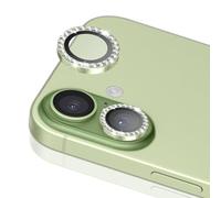 RanBluu Protecteur d'Objectif de Caméra pour iPhone 17, Verre Trempé 9H, Anti-Rayures, Compatible Coque, Protection Ultra Résistant Film, Vert