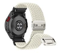 RanBluu QuickFit 20 mm Nylon Bracelet Compatible avec Garmin fēnix 8 43 mm/Fenix 7S/7S Pro/Fenix 6S/6S Pro, Bracelet Magnétique, Bande de Remplacement pour Garmin Descent Mk3Si, Couleur des Étoiles