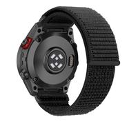 RanBluu QuickFit 20 mm Nylon Bracelet pour Garmin fēnix 8 43mm/Fenix 7S/6S | Bande de Remplacement pour Garmin Fenix 7S Pro/Fenix 6S Pro/Descent Mk3Si/Mk3S/Mk2S, Sangle de sportif, Noir