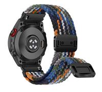 RanBluu QuickFit 26 mm Nylon Bracelet Compatible avec Garmin Tactix 8 51mm/fēnix 8 51mm/Enduro 3/Fenix 7X/Fenix 6X/5X, Bracelet Magnétique, Bande de Remplacement Pour Garmin Descent Mk3i, Coloré#1