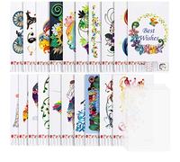 Rancco Lot de 20 pochoirs en papier pour quilling + 10 feuilles en PVC A4