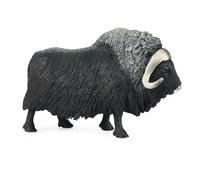 Ranch Cow Musk - Ox Bison Coww Toy Ornements, statue de artificiel | Farm Animal Figures, Figures de vaches à la main réaliste, Bulls miniatures For Kids Birthday Christmas