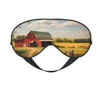 Ranch View Masque doux pour les yeux. Unisexe, confortable et respirant, adapté pour le repos quotidien. Vous aide à entrer rapidement dans un sommeil profond.