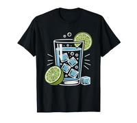 Ranch Water Cocktail du Texas Vintage Bar T-Shirt