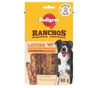 Ranchos Lastin' Layers Poulet et Carottes 8x60g - Friandises pour Chien