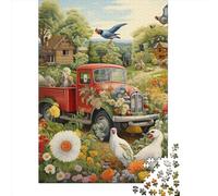 Ranchs Puzzle 1000 Pièces Cadeau Unique Jeu ÉduChatif Challenge Toy À De Qualité Supérieure Peinture Art pour Adultes Et Enfants À Partir De 12 Ans 1000pcs (75x50cm)