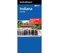 Rand McNally Easy to Fold: Indiana State Laminated Map