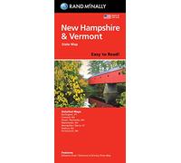 Rand McNally Easy to Read Folded Map: New Hampshire, Vermont State Map