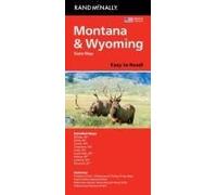 Rand Mcnally Easy To Read: Montana, Wyoming State Map