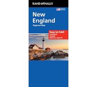 Rand McNally Facile à plier : carte plastifiée de la Nouvelle-Angleterre