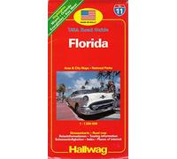 Rand McNally Florida: Area & City Maps, National Parks, Road Map, Touring Information, Index, Places of Interest