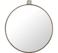 GUBI Randaccio Miroir Mural Rond Ø70 cm Laiton Antique