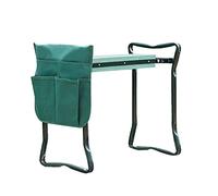 Randaco - Banc de jardinage - Agenouilloir avec tapis en mousse Eva - Pliable et portable - Banc de jardin avec sac à outils - Capacité de charge jusqu'à 150 kg