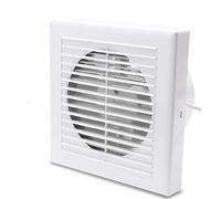 Randaco Ventilateur mural, diamètre : 100 mm, silencieux, pour salle de bain, cuisine, WC, salle de bain, blanc